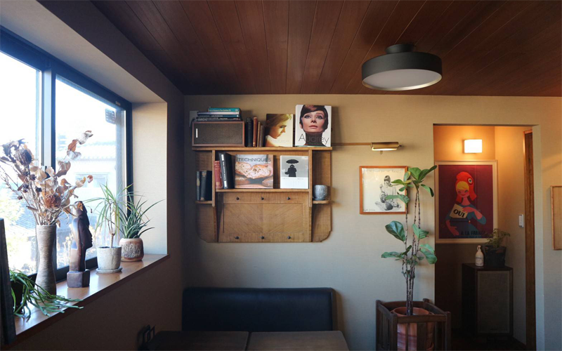 カフェ寛味堂｜店内