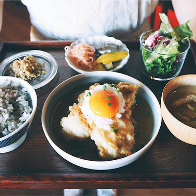 お魚の定食｜カフェ寛味堂