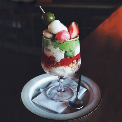 本日のパフェ｜カフェ寛味堂